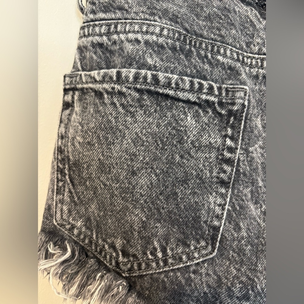 PacSun High Rise Festival Black Jean Shorts - Picture 9 of 9